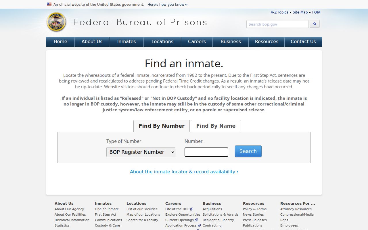 Bracken County criminal record federal inmate locator